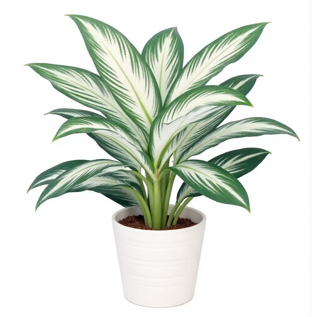 Chinese evergreen (Aglaonema commutatum)