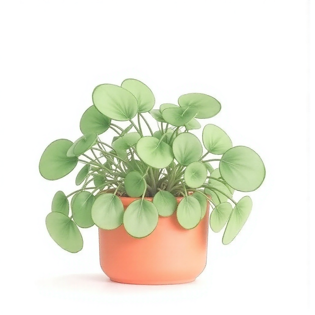 Chinese money plant (Pilea peperomioides)