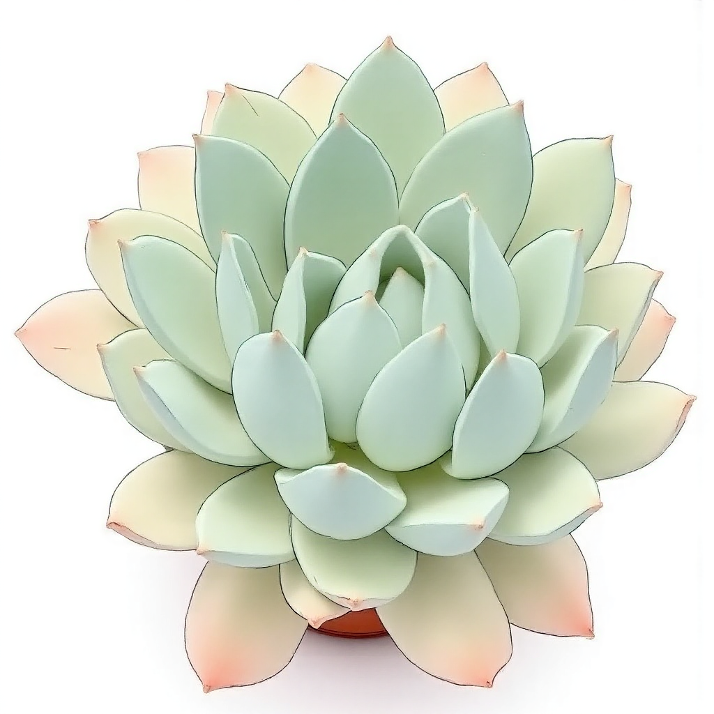 Mexican snowball (Echeveria elegans)