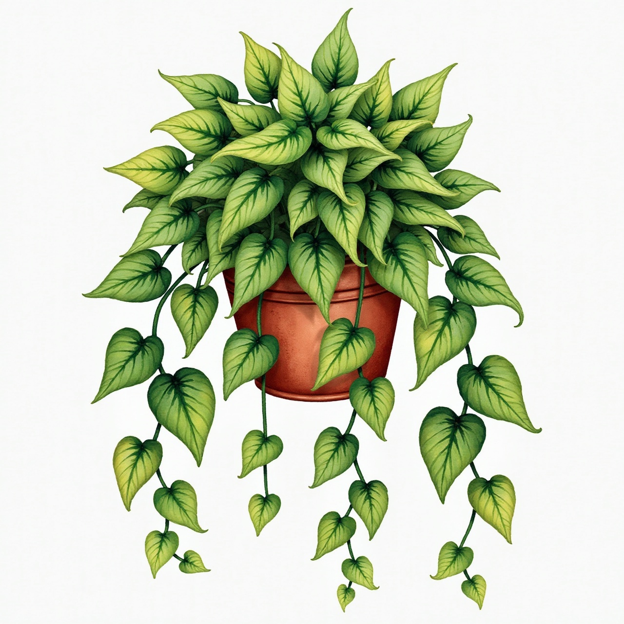 Golden Pothos (Epipremnum aureum)