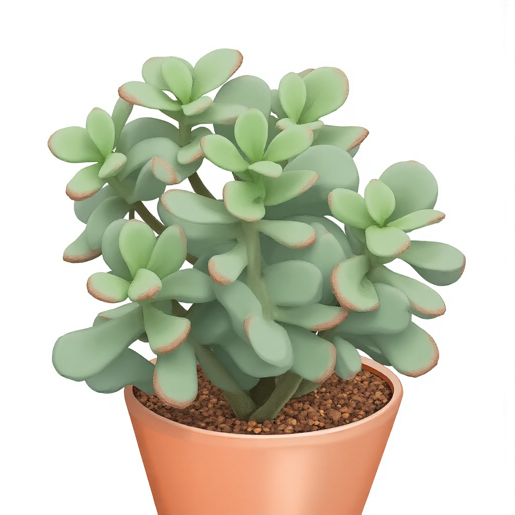Jade plant (Crassula ovata)