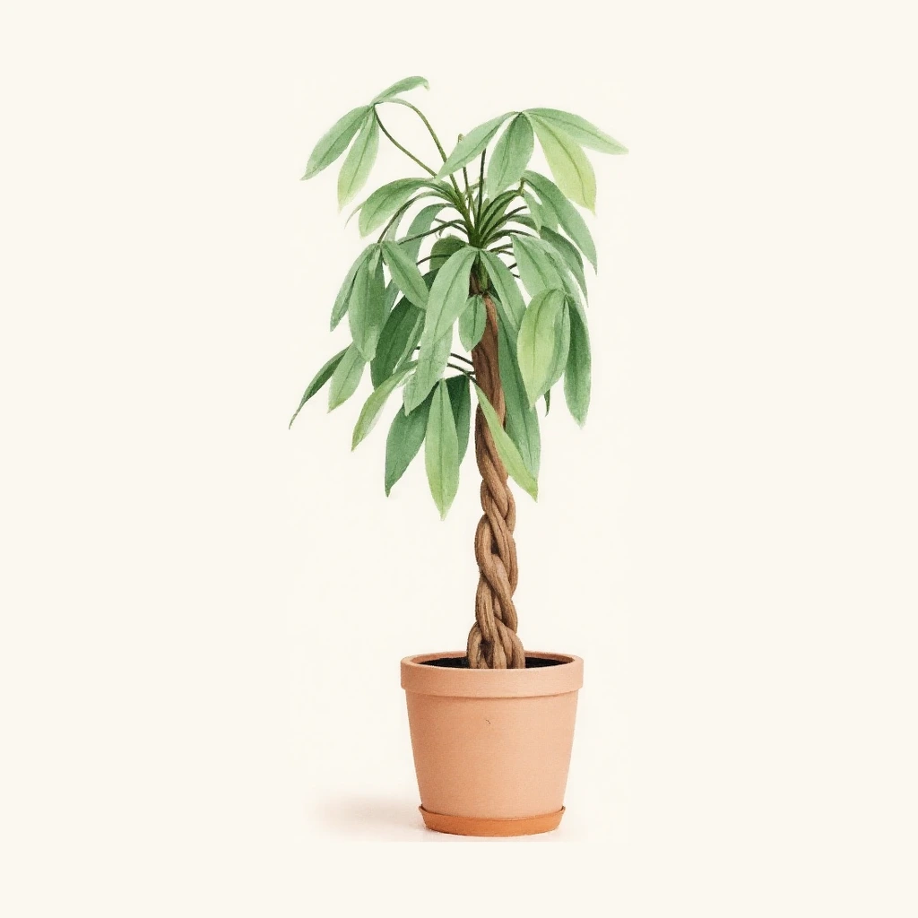 Money tree (Pachira aquatica)
