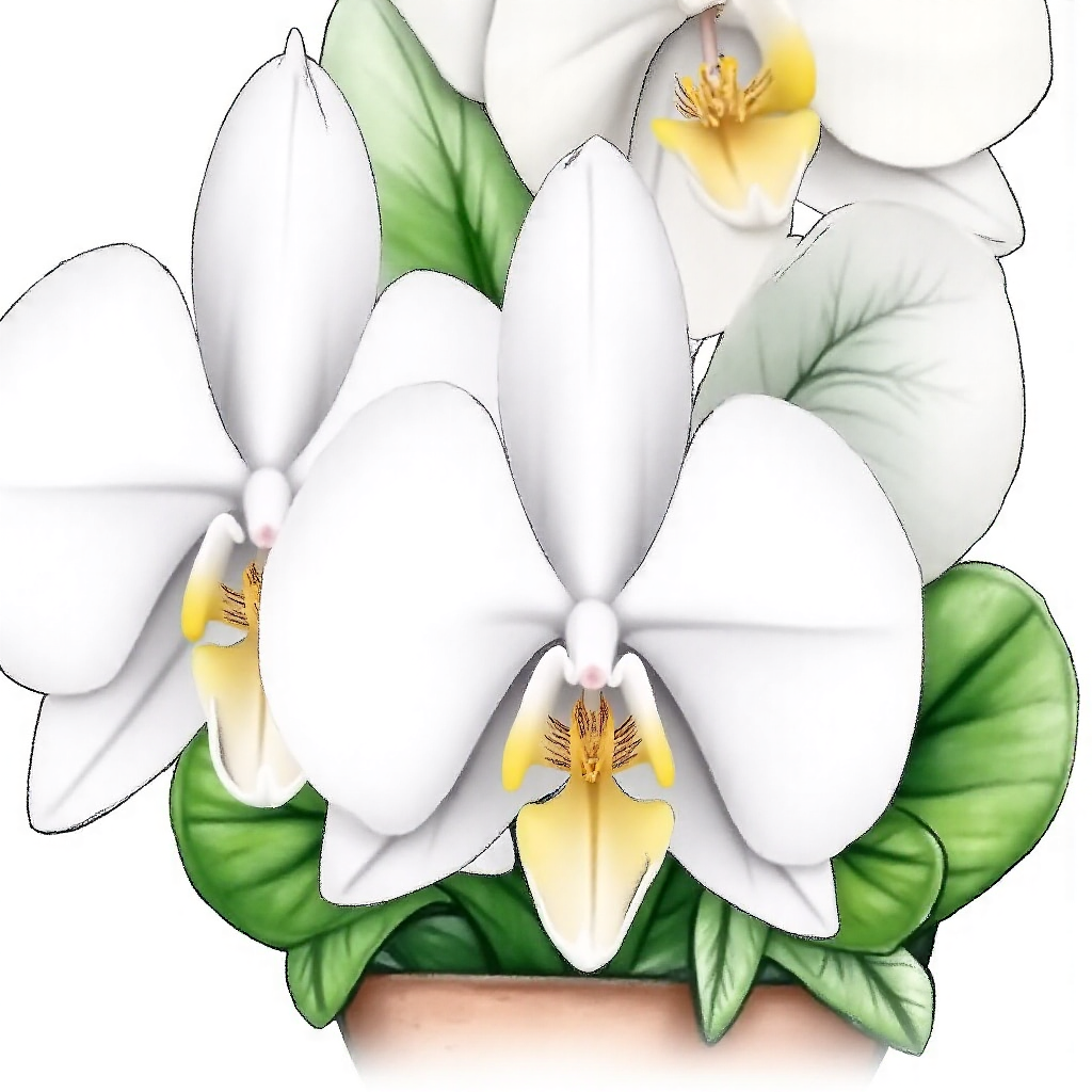 Moth orchid (Phalaenopsis amabilis)