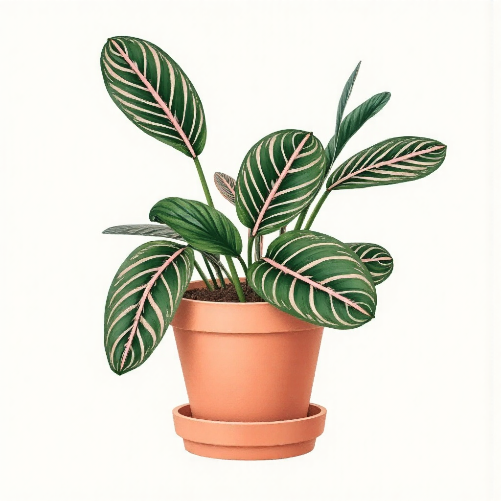 Prayer plant (Maranta leuconeura)