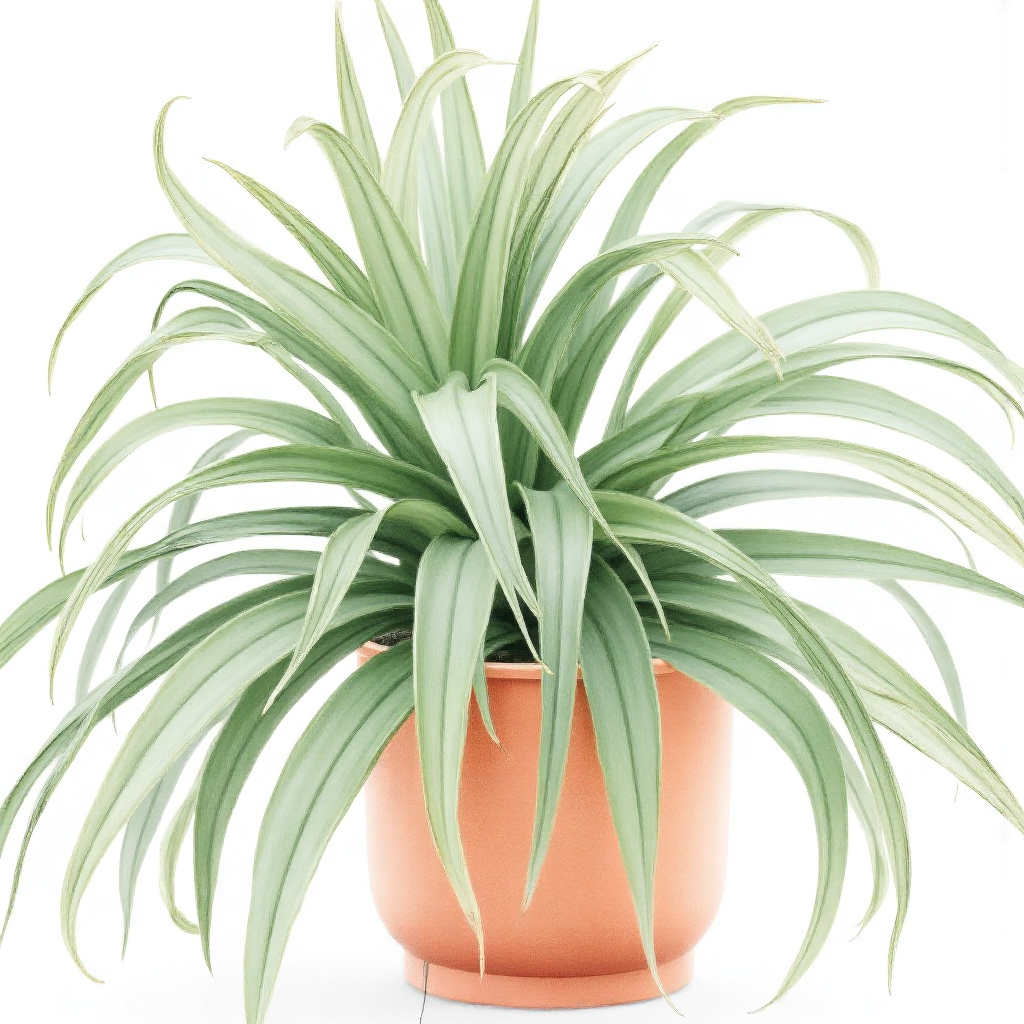 Spider Plant (Chlorophytum comosum)