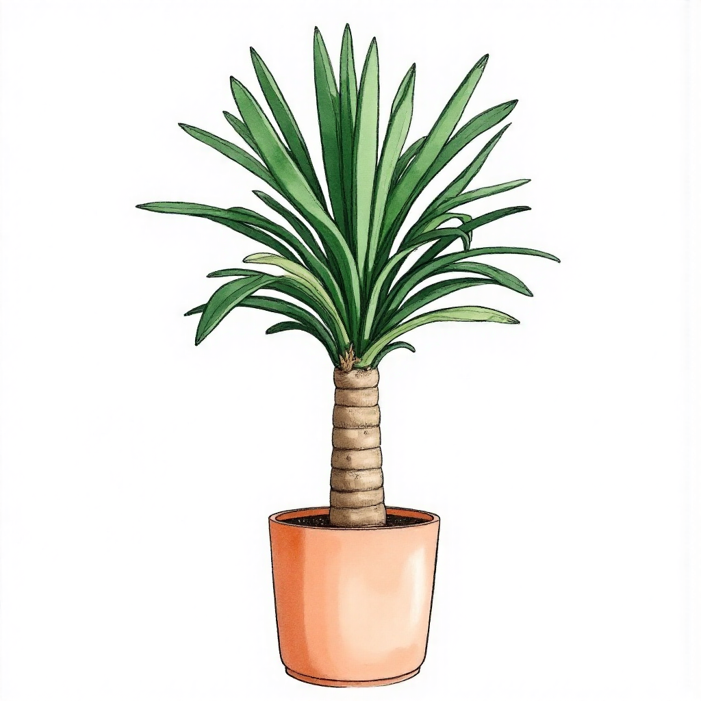 Spineless yucca (Yucca gigantea)